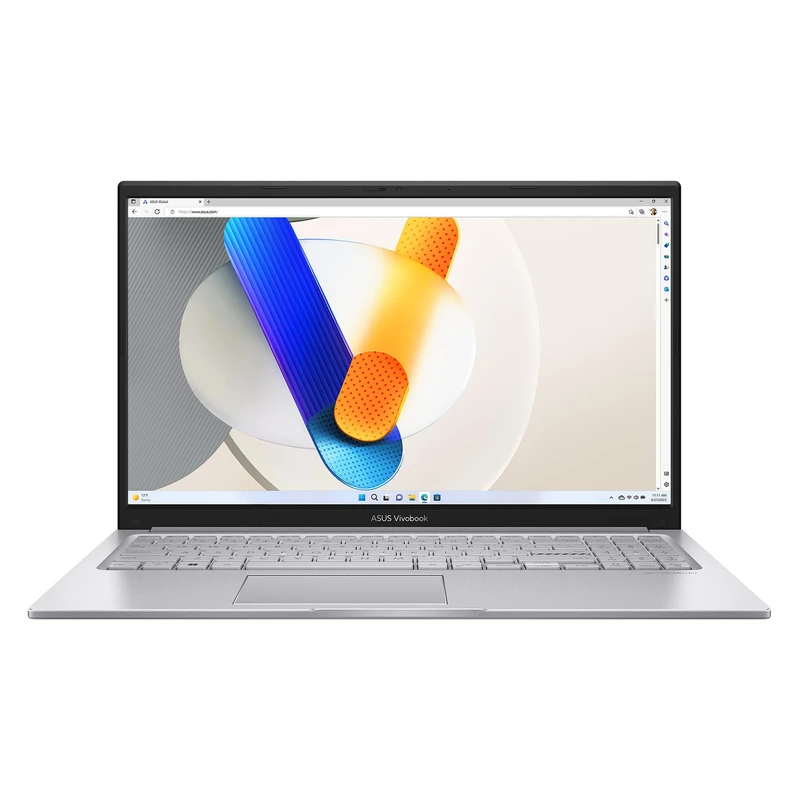 لپ‌تاپ ایسوس مدل Vivobook 15 F1504VA-NJ1214 با پردازنده Core i3-1315U، رم DDR4 8GB با فرکانس 3200MHz، حافظه SSD با ظرفیت 256GB، نمایشگر 15.6 اینچ TFT با وضوح Full HD