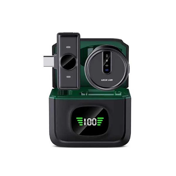 میکروفون یقه ای بی سیم GM-88X گرین Green Lion GM-88X Wireless Microphone