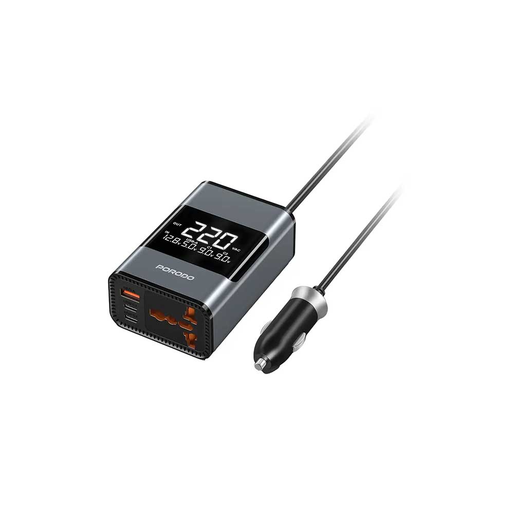 اینورتر خودرو پرودو Porodo FWCH067 Car Inverter 200W
