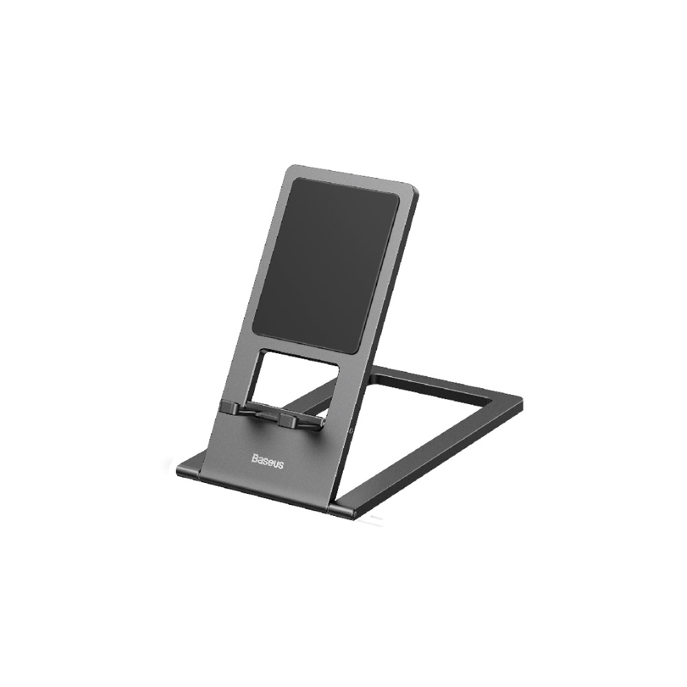 هولدر و پایه نگهدارنده رومیزی بیسوس Foldable Metal Desktop Holder LUKP000013