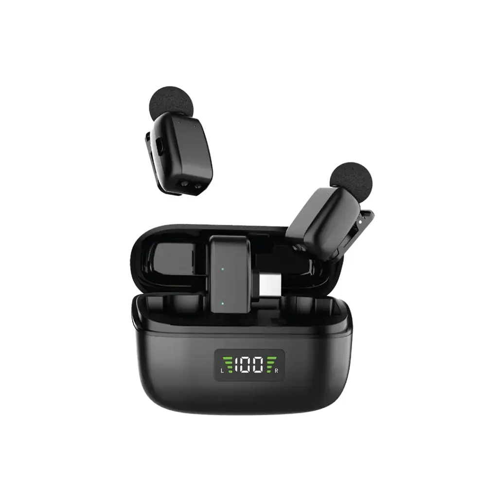 میکروفون یقه‌ای گرین لاین مدل Flex Mic Duo بی‌سیم