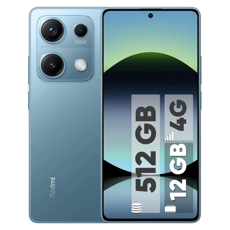 گوشی شیائومی Redmi Note 14s رجیستر‌شده دو سیم‌کارت 256 گیگابایت با رم 8 گیگابایت