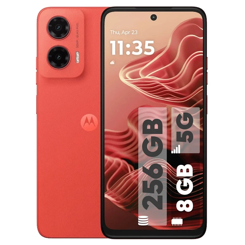 گوشی موتورولا Moto G35 رجیسترشده دو سیم‌کارت 256 گیگابایت با رم 8 گیگابایت