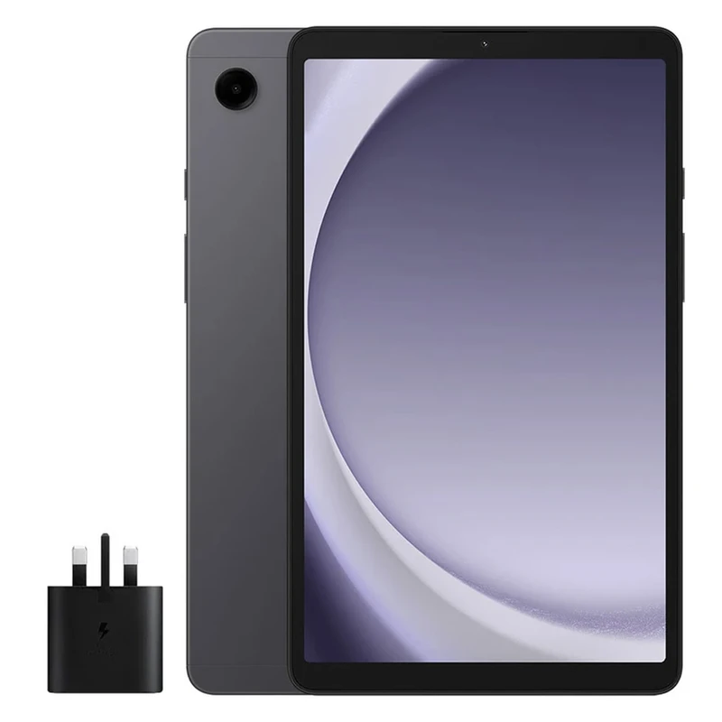 تبلت 8.7 اینچ سامسونگ مدل Galaxy Tab A9 4G با ظرفیت 128 گیگابایت و رم 8 گیگابایت، قابلیت پشتیبانی از یک سیم کارت و رزولوشن دوربین 8 مگاپیکسل