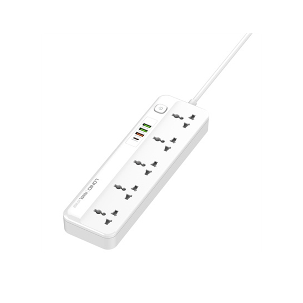 چند راهی برق الدنیو LDNIO SC5415 Power Strip With USB Port
