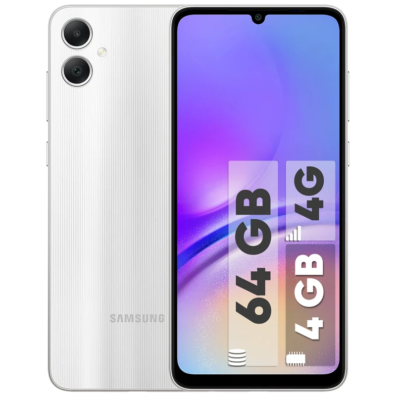 گوشی سامسونگ Galaxy A05 رجیسترشده دو سیم‌کارت 64 گیگابایت با رم 4 گیگابایت