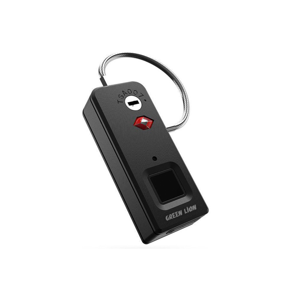 قفل اثر انگشتی گرین لاین Green lion GNFPPDLK mini fingerprint padlock