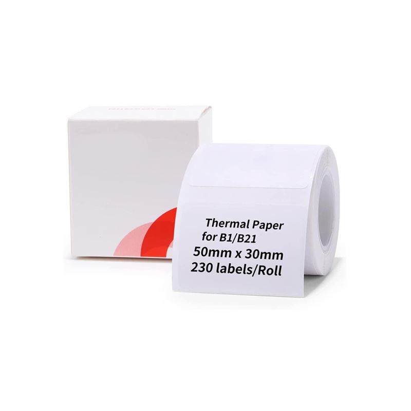 رول برچسب 900 عددی پرینتر لیبل زن نیمبات Niimbot Paper K3 Label T50*30