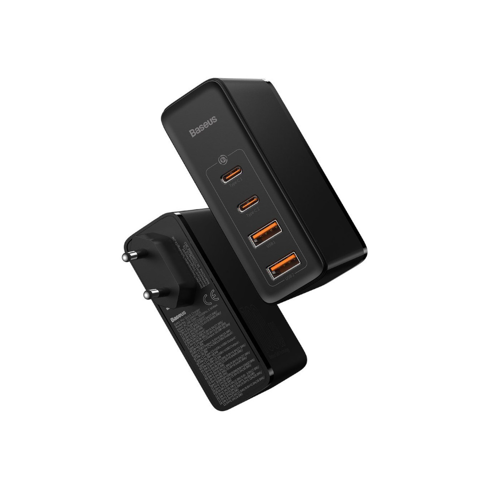شارژر دیواری فست شارژ بیسوس Baseus GaN2 Pro Quick Charger CCGAN2P-L با توان 100W همراه کابل