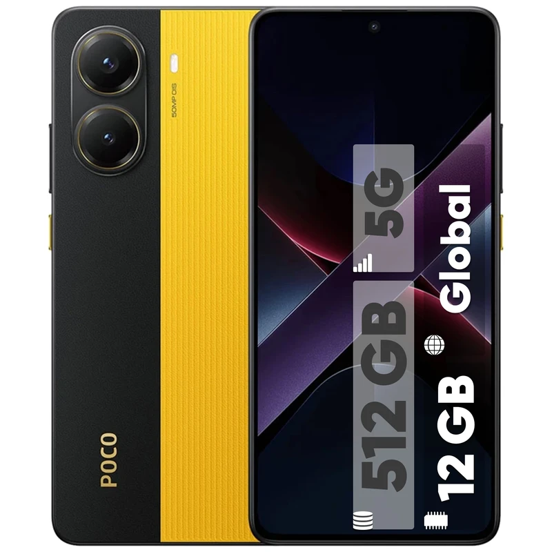 گوشی شیائومی Poco X7 Pro رجیستر‌شده دو سیم‌کارت 256 گیگابایت با رم 8 گیگابایت - گلوبال