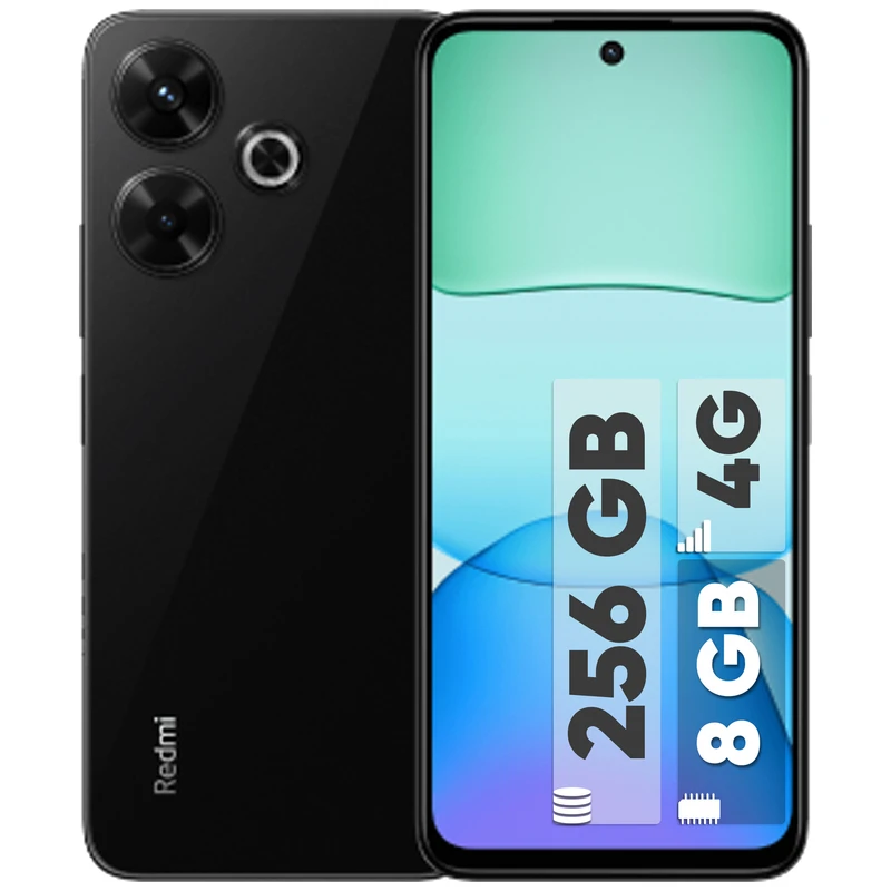 گوشی شیائومی Redmi 13 رجیستر‌شده دو سیم‌کارت 256 گیگابایت با رم 8 گیگابایت