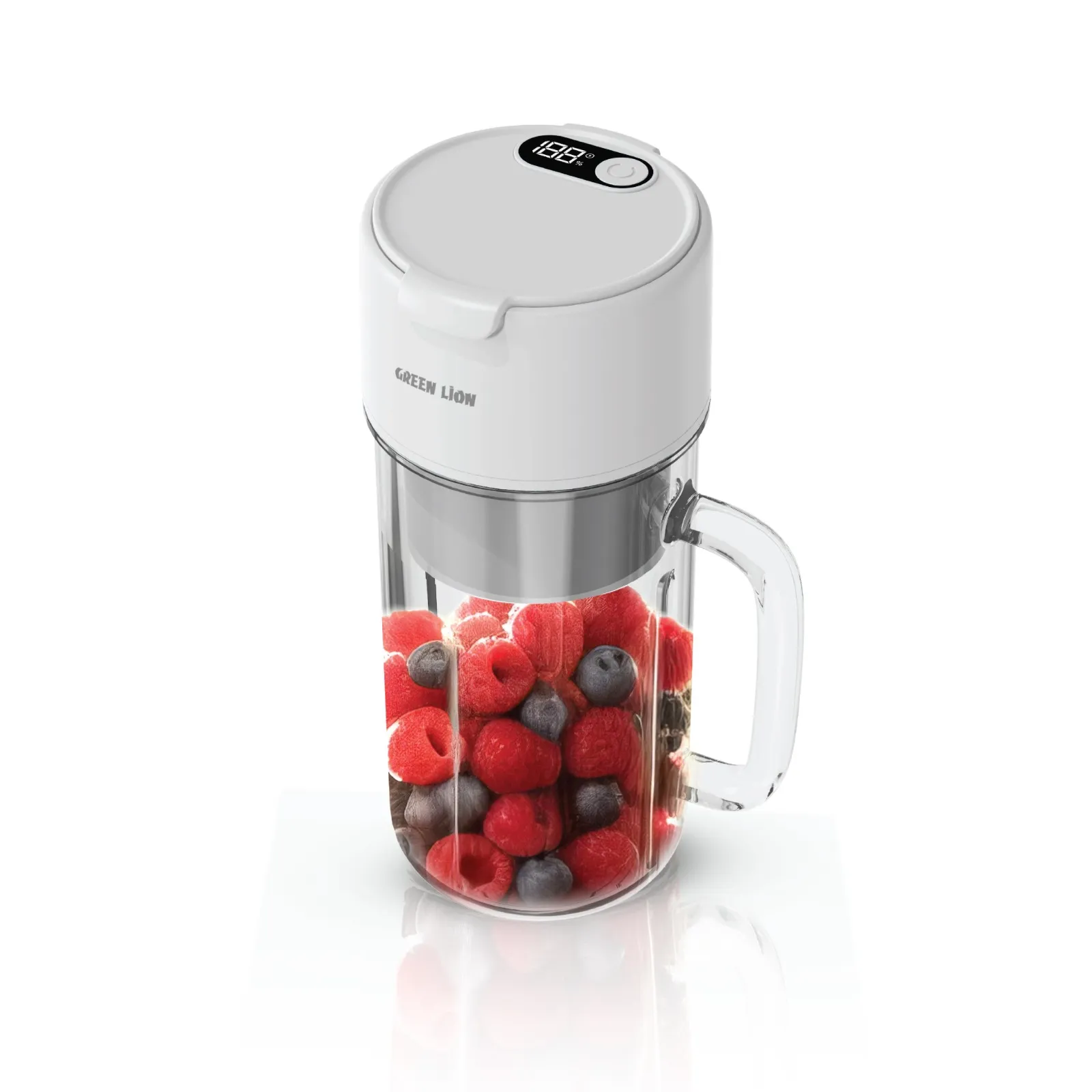 شیکر شارژی قابل حمل گرین لاین مدل Blender 2 گنجایش 0.4 لیتر